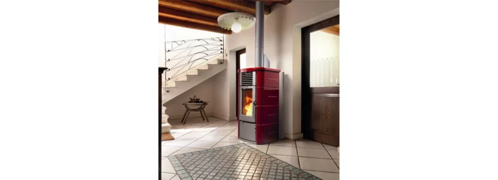 Mixed wood and pellet stove